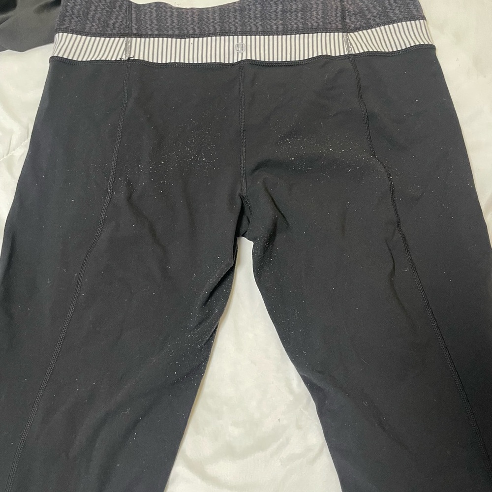 lululemon athletica Black Boot Cut Pants